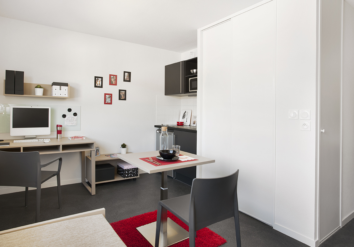 Studio résidence étudiante Rennes Breizh Campus